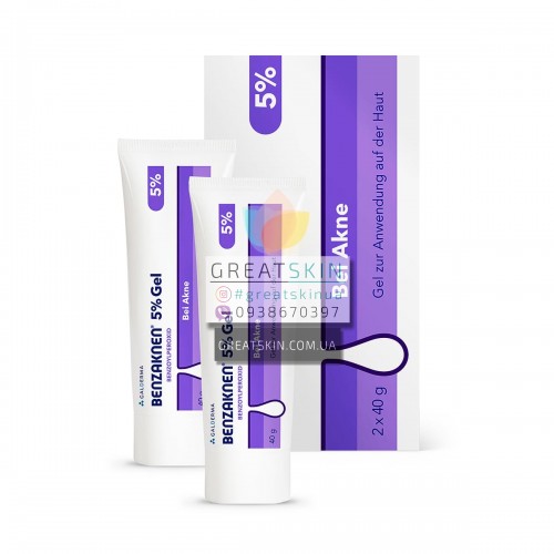 Benzaknen 5% гель | 80 г (2*40 г)